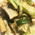 ちづりんも's cooksnap of when they made 厚揚げとキャベツのピリ辛炒め.
