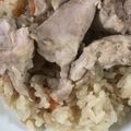 クックZ8J4H4☆'s cooksnap of when they made 簡単☆チキンピラフ エビピラフ.