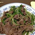 せつせつせつ's cooksnap of when they made 簡単✨水菜と牛肉だけの牛丼（≧∇≦）.