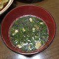 せつせつせつ's cooksnap of when they made 異常に美味しいモロヘイヤと鶏皮のスープ.