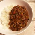 琥珀39's cooksnap of when they made カレールーとパウダー夏野菜ドライカレー★.
