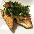ゆうちゃんシェフ's cooksnap of when they made 挟んで焼くだけ！厚揚げの明太チーズサンド.