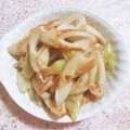 ♡chinoちゃん's cooksnap of when they made 簡単一品。ちくわと白ネギのピリ辛和え.