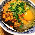 T♡KITCHEN's cooksnap of when they made ヘルシーおつまみ✤ところてん納豆.