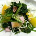 ☆megunyan☆'s cooksnap of when they made 簡単！ほうれん草と生野菜のサラダ.