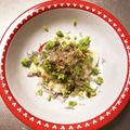 PeppaPiggy's cooksnap of when they made 《幼児食》お豆腐大好き！冷や奴♡.