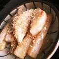 sａｙａka's cooksnap of when they made 【龍愛】長芋の甘辛焼き.