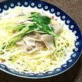 ＊アベリ＊'s cooksnap of when they made 豚しゃぶ胡麻だれパスタ☆冷製パスタにも♡.
