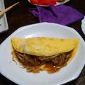 クックYBQYT5☆'s cooksnap of when they made 旨い安い早い！もやしひき肉餡のオムレツ.