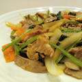 イエローバード's cooksnap of when they made 小松菜と豚肉のコク旨炒め♡カレー風味♪.