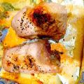 愛u華☆'s cooksnap of when they made ほうれん草と２種類チーズの鶏むねロール.