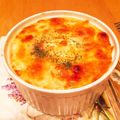 烏龍茶梅's cooksnap of when they made ★簡単★ふわとろ～♡長芋ｄｅ豆腐グラタン.