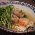 ぷる＆まりー's cooksnap of when they made 牡蠣の柚子味噌鍋.