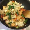 ちゃとらねこさん's cooksnap of when they made 厚揚げとキャベツのひき肉味噌炒め.