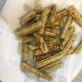 ちゃとらねこさん's cooksnap of when they made 居酒屋さんで大人気♪ごぼうステック唐揚げ.