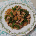 イチゴ、イチゴ。's cooksnap of when they made 簡単☆ピーマンとひき肉の炒め物.