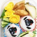 キョーマキ's cooksnap of when they made キャラ弁☆羊のショーン.