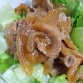 なおじ＊＊'s cooksnap of when they made 豚レタス丼.
