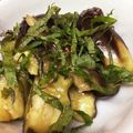 卵せんべい's cooksnap of when they made レンジで簡単☆なすの香味だれ和え.