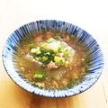 dosancoeat's cooksnap of when they made 冬瓜と鶏ひき肉の煮物.