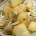 ラブレターラブレター's cooksnap of when they made しめじとじゃがいものバタポン炒め.