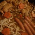 iyo＊'s cooksnap of when they made ☆鍋つゆ残ったら♫カレーうどん鍋☆.