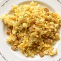 けいごろごろ's cooksnap of when they made 超簡単！パラパラマヨチャーハン♡子供喜.