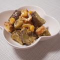 まゆみ母ちゃん's cooksnap of when they made 大人の＊茄子でクリームチーズ味噌和え.