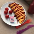 るるる｡'s cooksnap of when they made リメイク！ミートソースで大きなオムレツ♡.