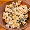 さすらい's cooksnap of when they made やさしい～♪炒り豆腐のお丼.