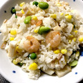 けけれれ's cooksnap of when they made 炊飯器で簡単♪とうもろこしのピラフ.