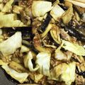 tsuyu625's cooksnap of when they made キャベツシャキシャキ♪茄子の味噌炒め♪.