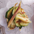昔ながらの若鶏唐揚げ's cooksnap of when they made みょうがときゅうりの簡単和え物.
