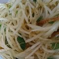 yaoyhacnoe's cooksnap of when they made 【簡単５分】タッパで作る☆もやしのナムル.