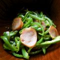 花時計咲いた's cooksnap of when they made 簡単♡ウインナー&ピーマンのカレー粉炒め.