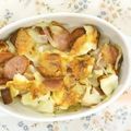 mmameco's cooksnap of when they made はんぺんのマヨグラタン.