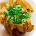 さわら。's cooksnap of when they made 唐揚げリメイク♡親子丼とコラボ丼.