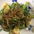 yumi☆0621's cooksnap of when they made ご飯のお供☆じゃこピーマン炒め☆.