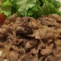 HAL♫HAL's cooksnap of when they made ぽん酢であっさり豚バラ生姜焼き☆.
