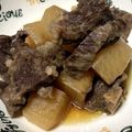 ♪あいみさん♪'s cooksnap of when they made スジ肉と大根の煮込み.