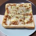 まろきちママ's cooksnap of when they made ナツメグ納豆で☆マヨチーズトースト.