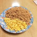 take♪aki♪'s cooksnap of when they made 【作りおき】鶏そぼろ&活用レシピ.