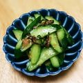 ジュスカ's cooksnap of when they made キュウリの即席漬け、梅塩昆布味.