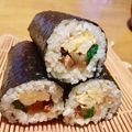 あつだいすき's cooksnap of when they made 母から受け継いだやさしい味の巻きずし.
