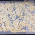 emiko2330's cooksnap of when they made スライスアーモンドの空焼きの方法.
