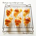 ウメ吉さん's cooksnap of when they made 【全粒粉.きび糖.胡桃のテーブルロール】.