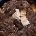 ｋａｍｉｙａｍａ's cooksnap of when they made 牛しゃぶしゃぶ肉で肉豆腐.