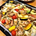 hinarenママ's cooksnap of when they made 骨付き鶏モモ肉と彩り野菜のグリル❣❣.