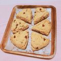 まあまま☆0403's cooksnap of when they made シナモン＆レーズンの♪サクふわスコーン.