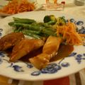 ただみち's cooksnap of when they made 鶏肉の照り焼オレンジソース風味.